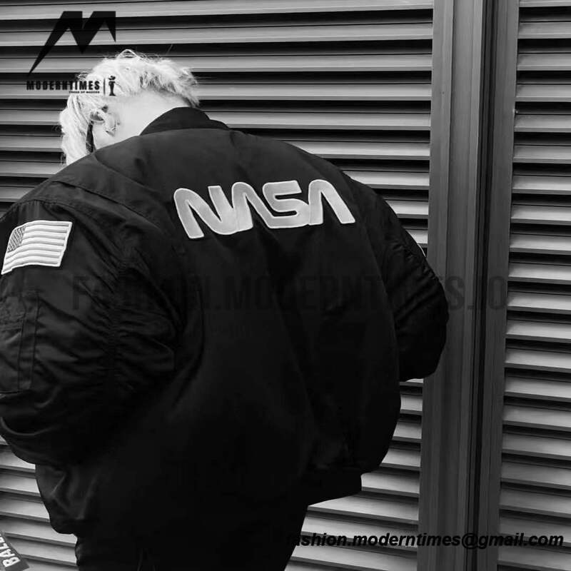 Balenciaga - NASA 21FW Century Co-branded Velcro Jacket