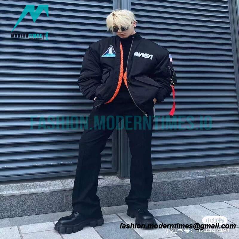 Balenciaga - NASA 21FW Century Co-branded Velcro Jacket