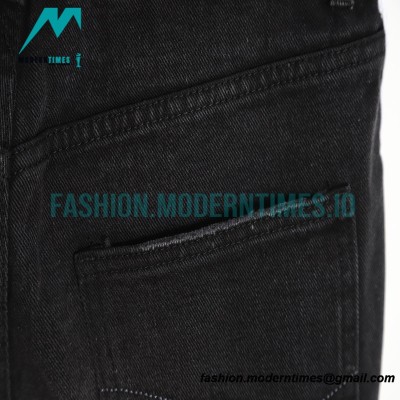 Balenciaga - Adidas 23SS Ripped Denim Shorts Pants With Striped 