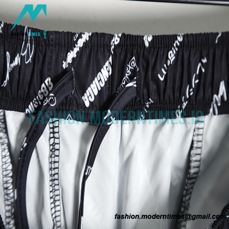 Balenciaga - Pyjama Logomania All Over Printed Long Pants
