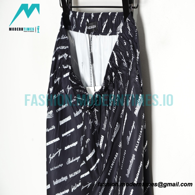 Balenciaga - Pyjama Logomania All Over Printed Long Pants