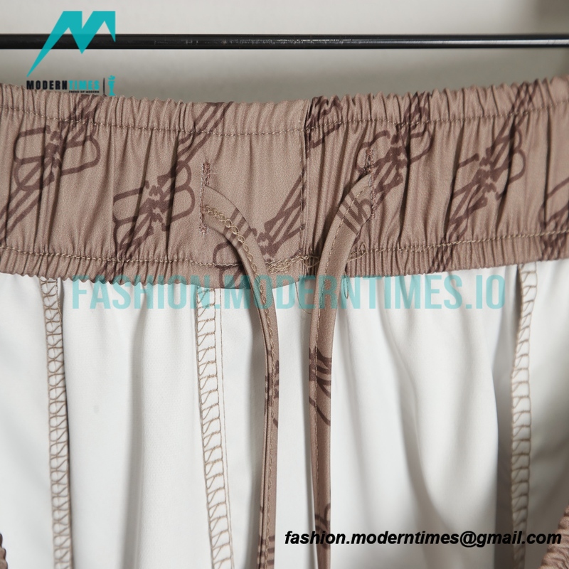 Balenciaga - 2022FW Double B Print Casual Baggy Shorts Pants