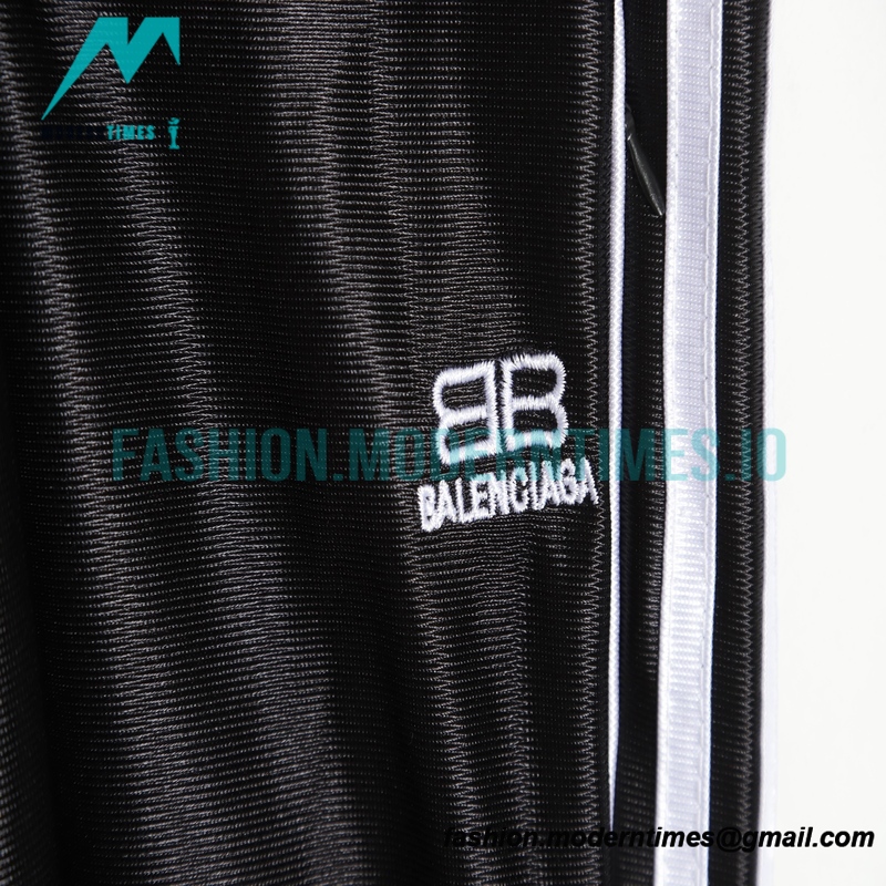 Balenciaga - 22FW Crystal Tricont Buckle Webbing Pants