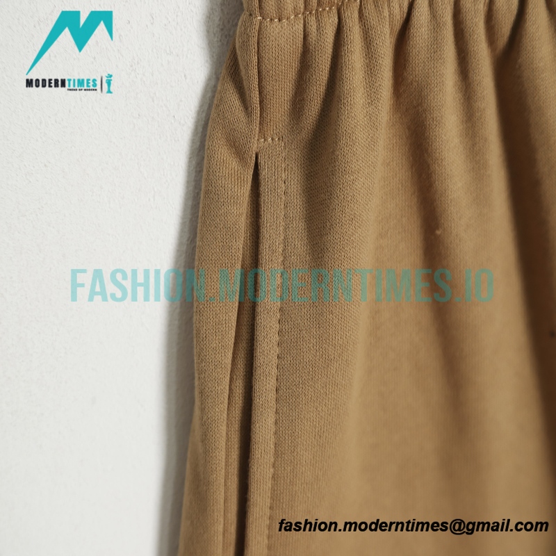 Balenciaga - 23SS Khaki Letter Embroidered Shorts Pants