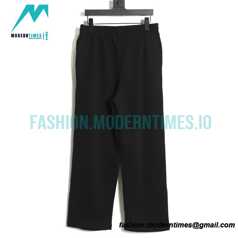Balenciaga  - 23SS Letter Embroidered Wide Leg Pants