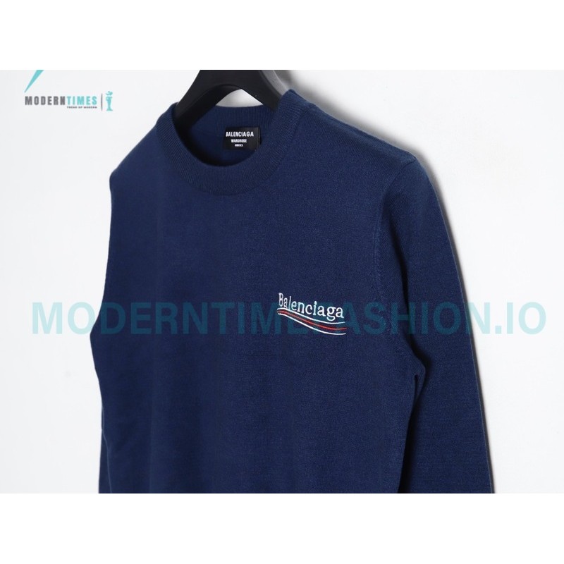 Burberry - 23Fw Embroidered Coke Knit Sweater