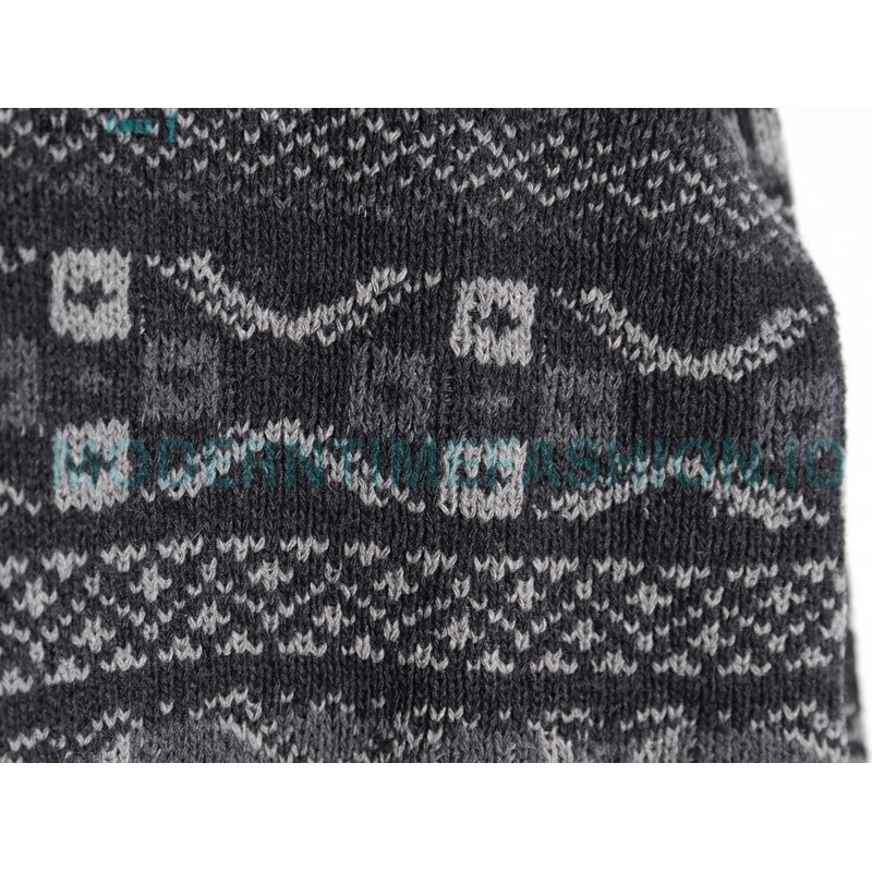 Balenciaga - 23FW Wool Blend Patchwork Hardshell Sweater
