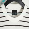 Balenciaga - Striped Silicone With Small Short Sleeve T-shirt