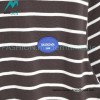 Balenciaga - Striped Silicone With Small Short Sleeve T-shirt