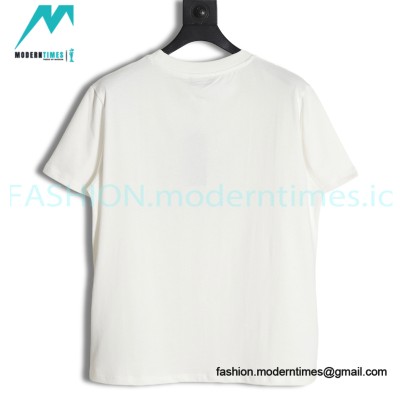 Balenciaga - Gucci Co-branded Letter Print Short Sleeve T-shirt