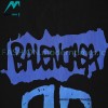 Balenciaga - Gucci 2023 Co-branded Color Gradient Logo Spring/Summer New T-shirt
