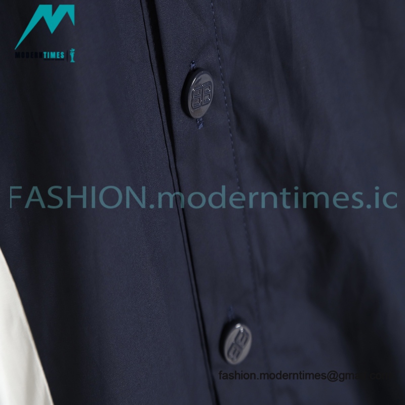 Balenciaga 23SS Spring/Summer Patchwork Long Sleeve Shirt