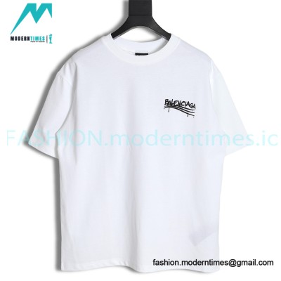 Balenciaga - 2023SS Chest Label Logo T-shirt