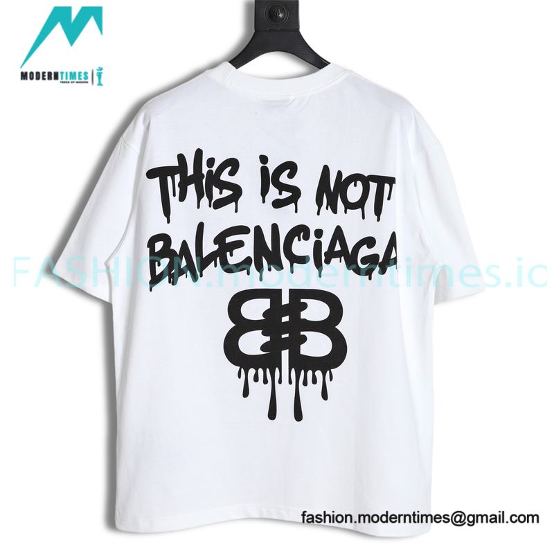 Balenciaga - 2023SS Chest Label Logo T-shirt