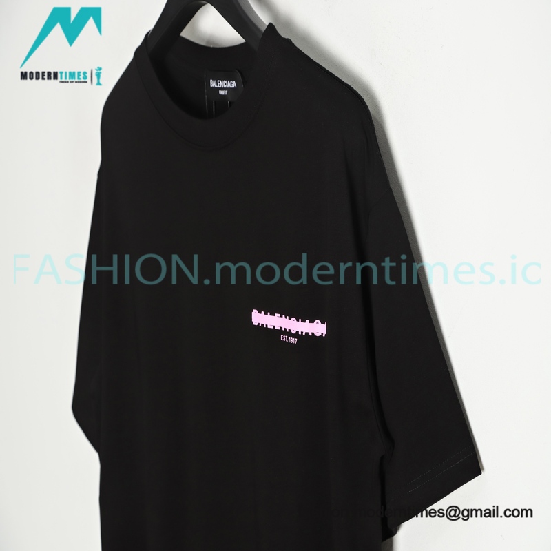 Balenciaga - 22SS Print Short Sleeve T-shirt