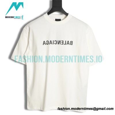 Balenciaga - 2023 Reverse Alphabet Print T-shirt
