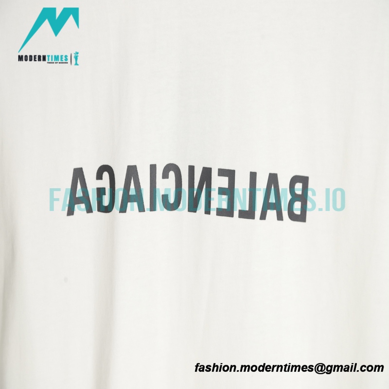 Balenciaga - 2023 Reverse Alphabet Print T-shirt