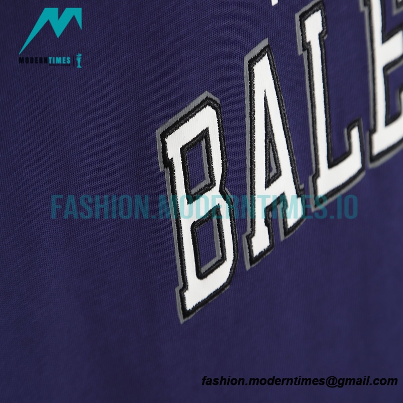 Balenciaga - Wheat Crown Embroidered Short Sleeve T-shirt