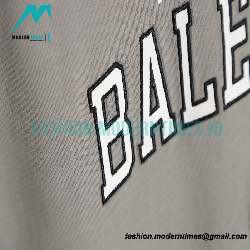 Balenciaga - Wheat Crown Embroidered Short Sleeve T-shirt