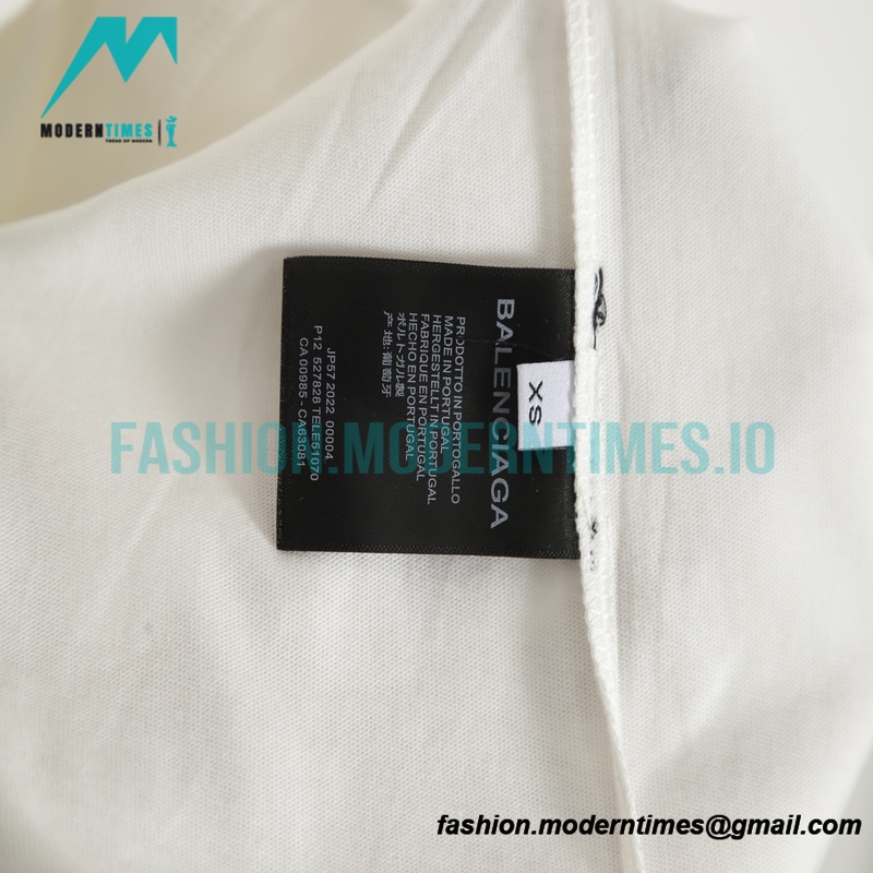 Balenciaga - Wnisex Letter Print Short Sleeve T-shirt