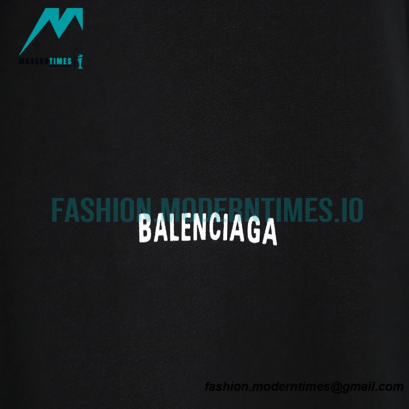 Balenciaga - 404 Error Letter Print Short Sleeve T-shirt