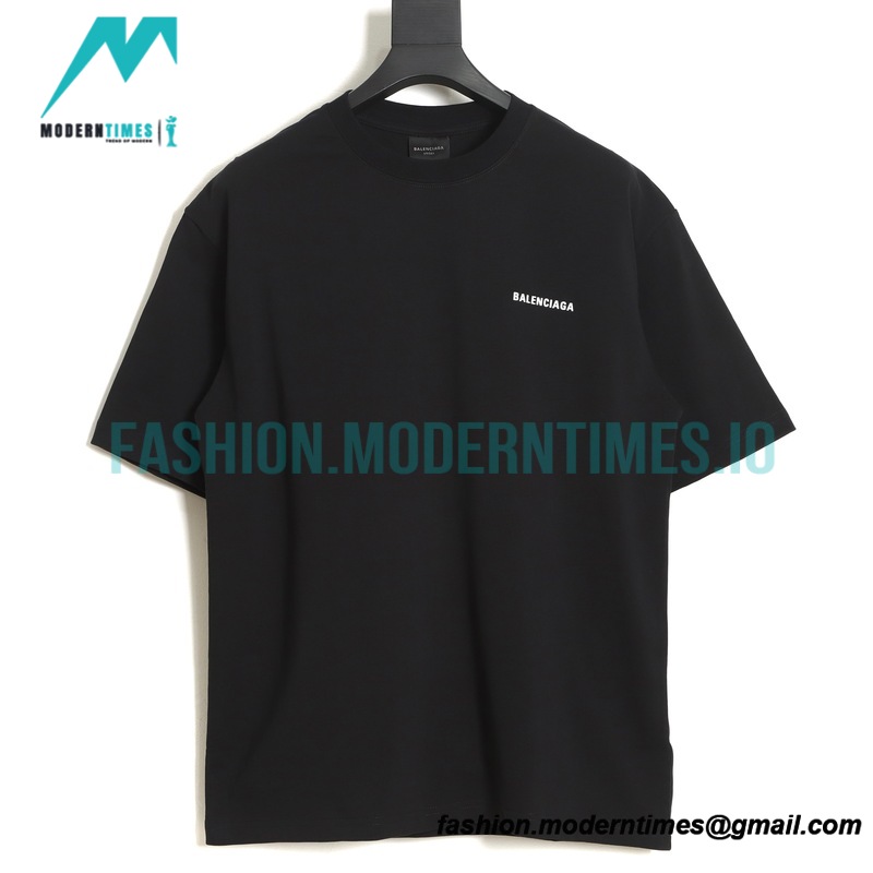 Balenciaga - 404 Error Letter Print Short Sleeve T-shirt
