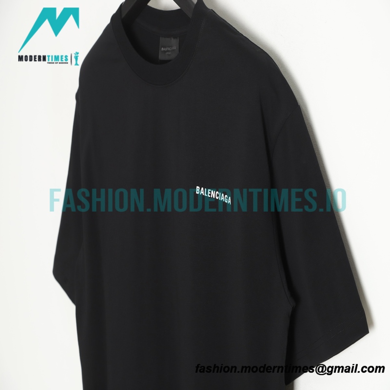 Balenciaga - 404 Error Letter Print Short Sleeve T-shirt