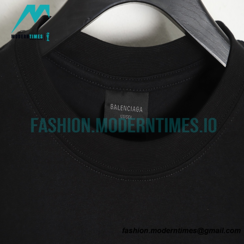 Balenciaga - Mastercard Crew Letter Print Short Sleeve T-shirt