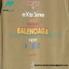 Balenciaga - Letter Burst Print Short Sleeve T-shirt