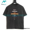 Balenciaga - Letter Burst Print Short Sleeve T-shirt
