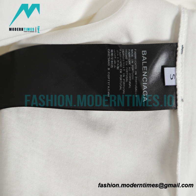 Balenciaga - Manuscript Letter Print Short Sleeve T-shirt