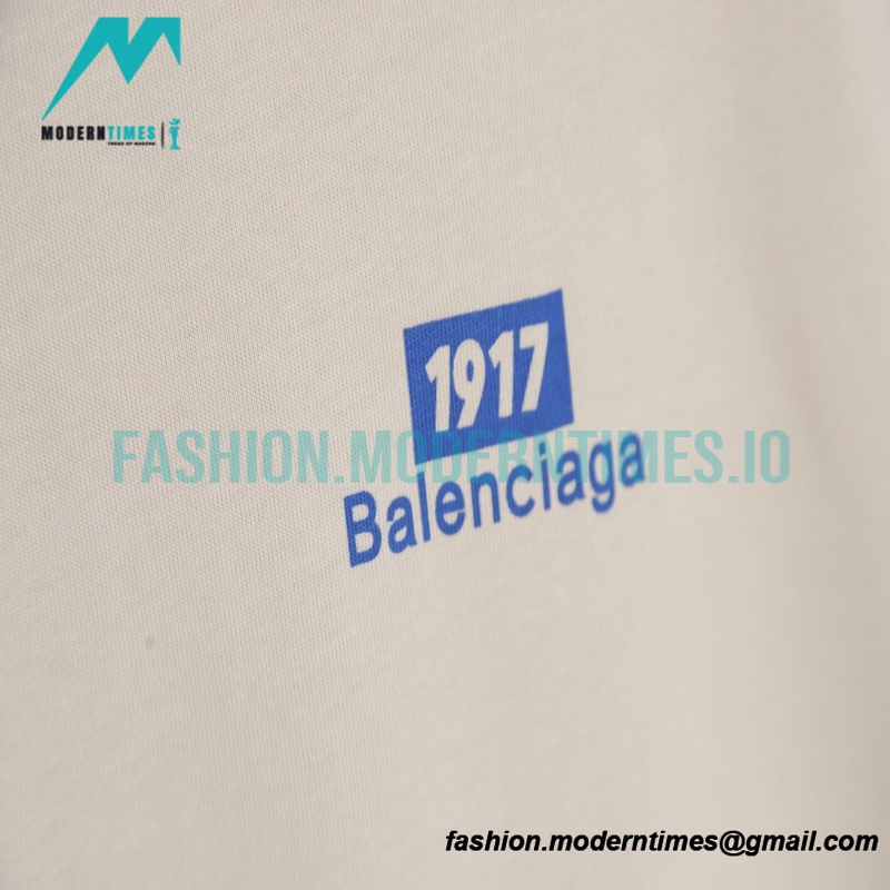Balenciaga - 1917 Monogram Print Short Sleeve T-shirt