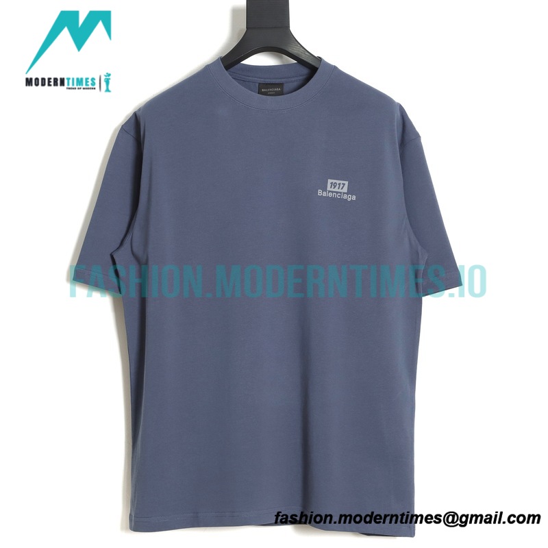 Balenciaga - 1917 Monogram Print Short Sleeve T-shirt