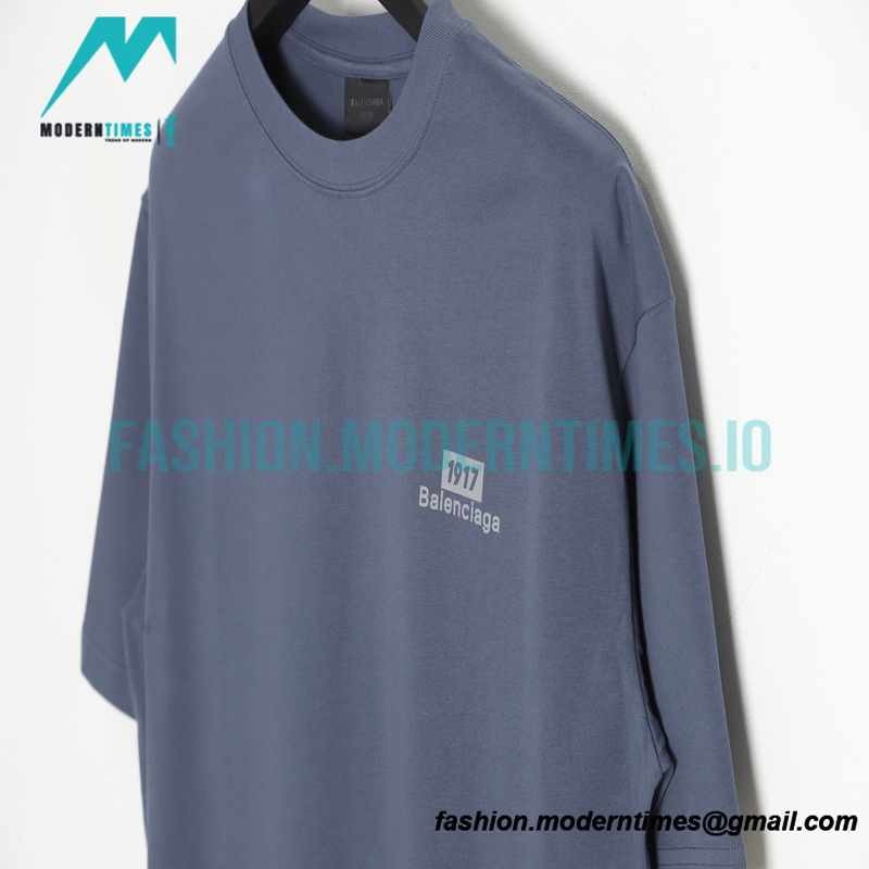 Balenciaga - 1917 Monogram Print Short Sleeve T-shirt