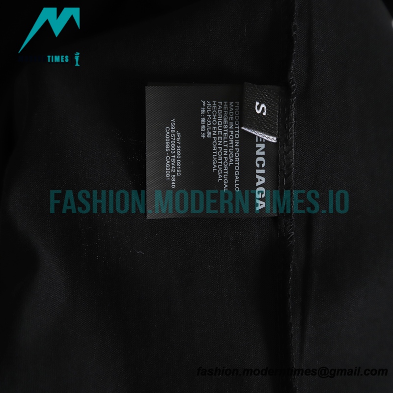 Balenciaga - 23SS Earth Embroidery Short Sleeve T-shirt