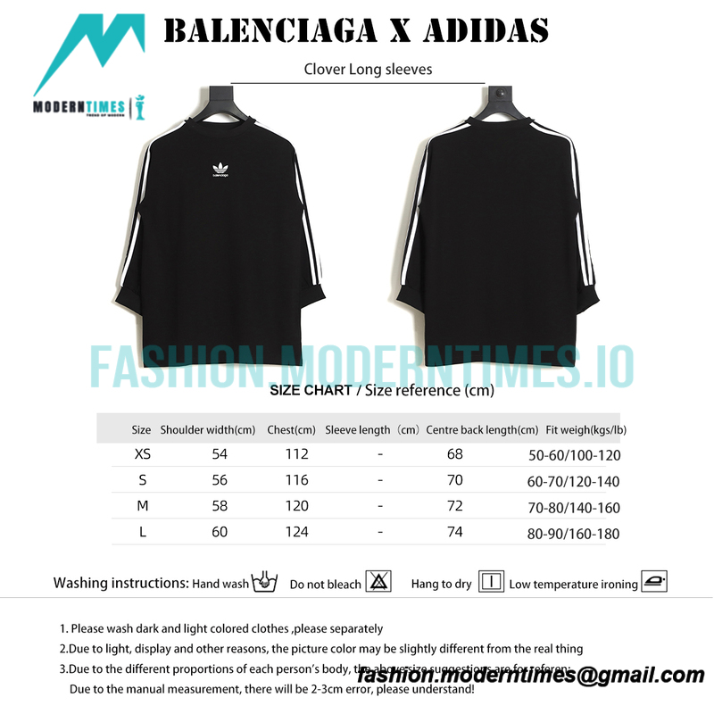 Balenciaga - Adidas  Clover Long sleeves