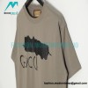 Balenciaga - Gucci Painted Print Short Sleeve