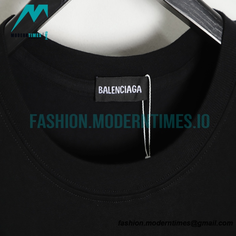 Balenciaga - 23SS Koala Embroidered Short Sleeve T-shirt