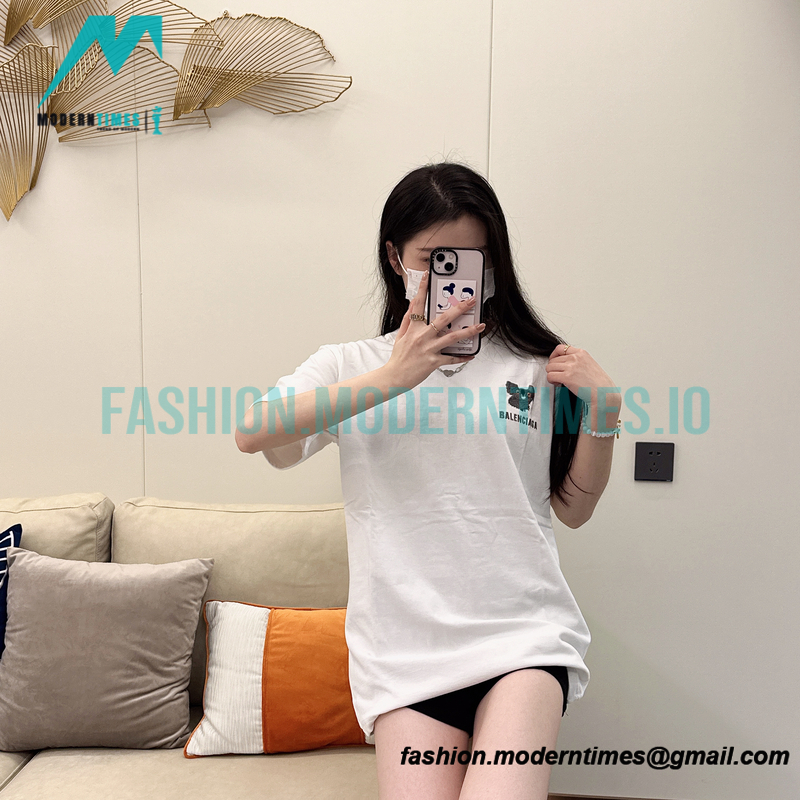 Balenciaga - 23SS Koala Embroidered Short Sleeve T-shirt