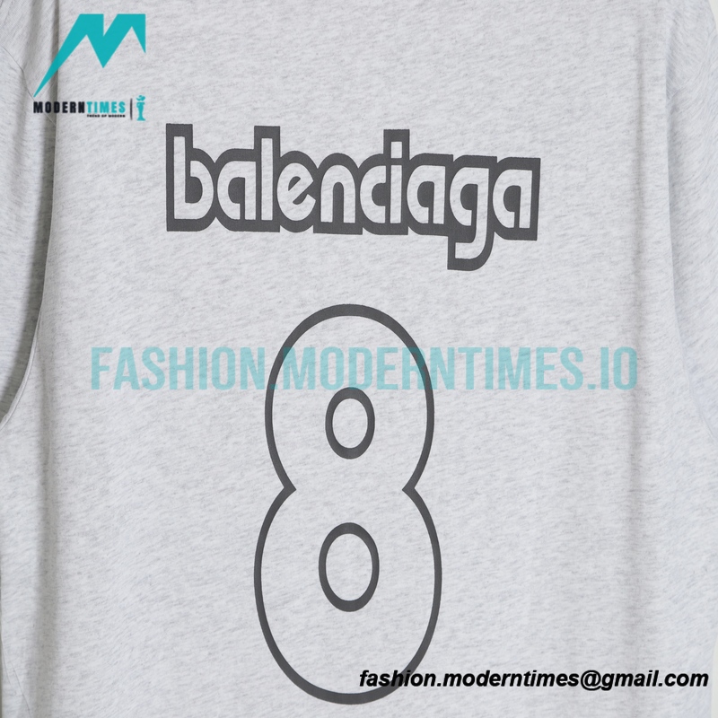 Balenciaga - No.8 Printed Logo Short Sleeve T-shirt