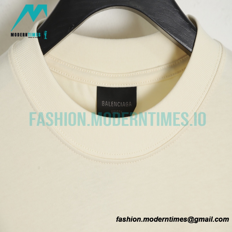 Balenciaga - Rabbit Alphabet Print Short Sleeve T-shirt