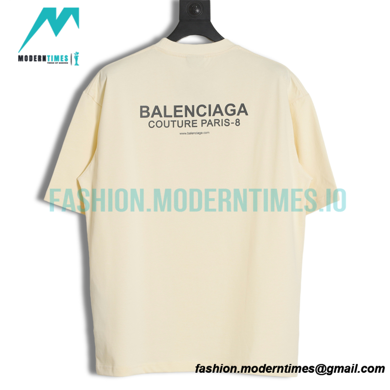 Balenciaga - Rabbit Alphabet Print Short Sleeve T-shirt