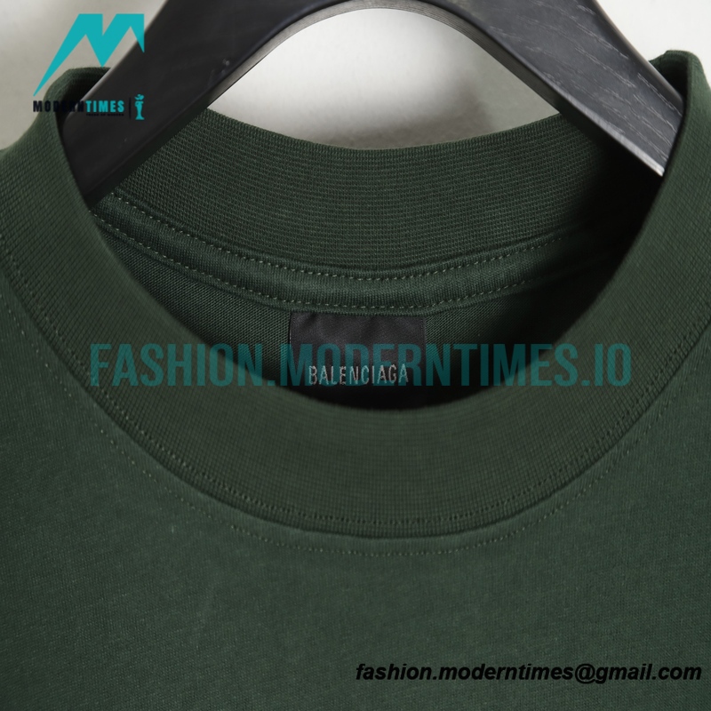 Balenciaga - Wheat Grain Printed Short Sleeve T-shirt