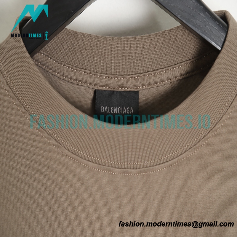 Balenciaga - Wheat Grain Printed Short Sleeve T-shirt