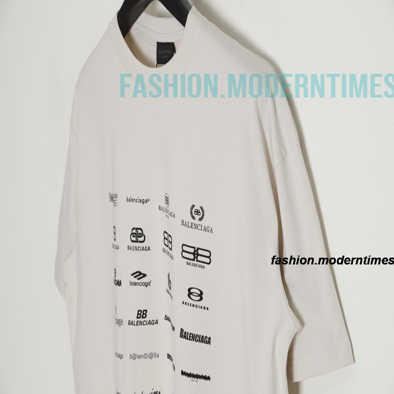 Balenciaga - 23SS Full Print Short Sleeve T-shirt
