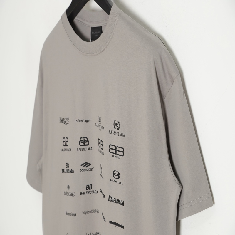 Balenciaga - 23SS Full Print Short Sleeve T-shirt