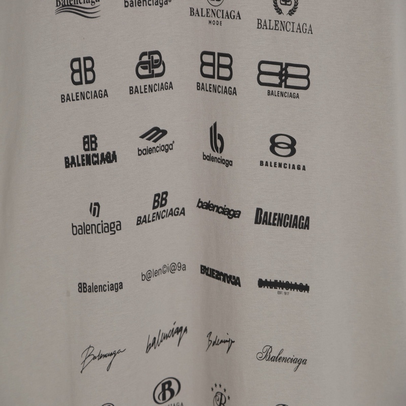 Balenciaga - 23SS Full Print Short Sleeve T-shirt