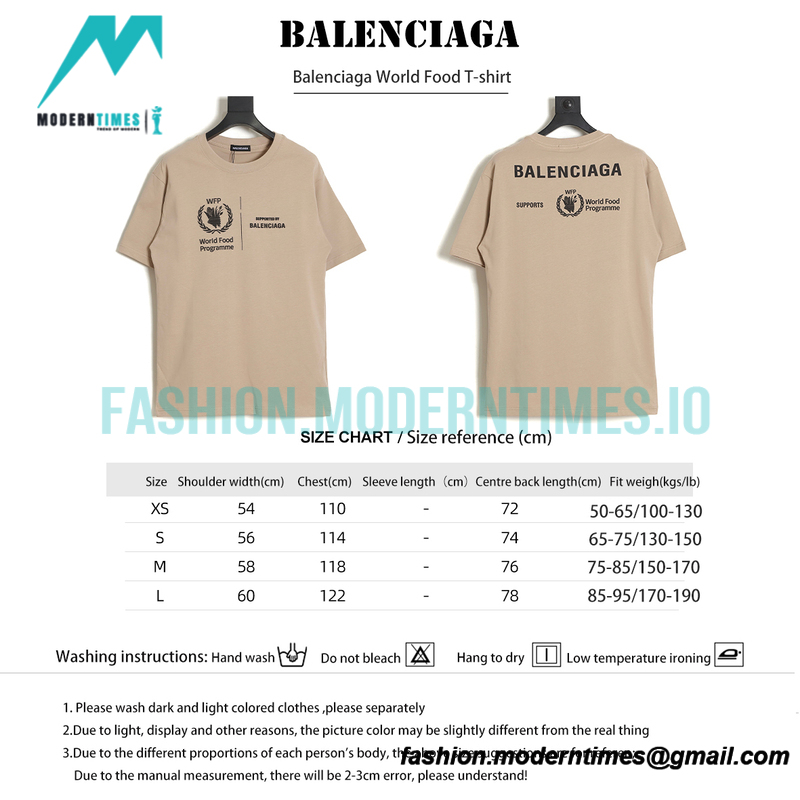 Balenciaga - World Food T-shirt