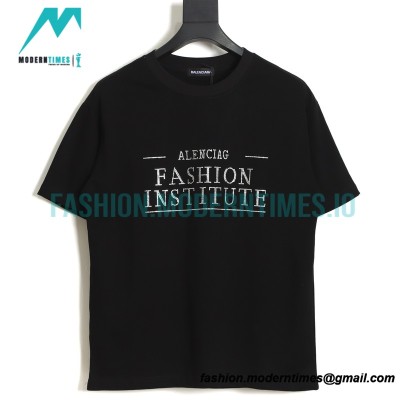 Balenciaga - Hot Drill Letter Short Sleeve