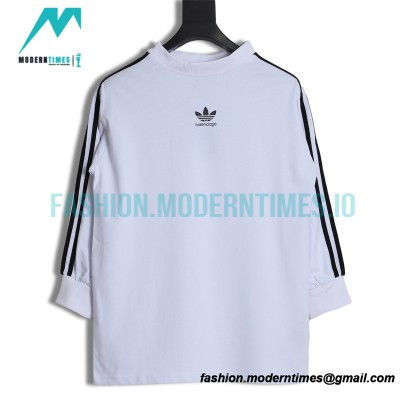 Balenciaga - Adidas Clover Three Bars Long Sleeve Shirt